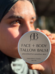 Unscented Sensitive Skin Tallow Balm